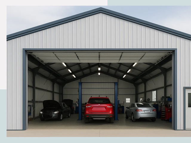 Ангары из сэндвич панелей от 652 руб. в Шумерля