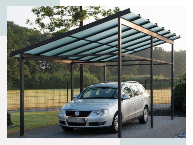 Навесы для автомобилей в Шумерле