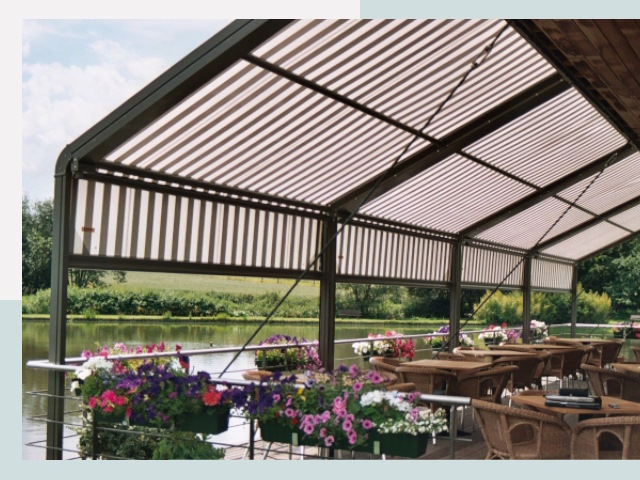 Элегантные навесы для кафе от 652 руб в Шумерля