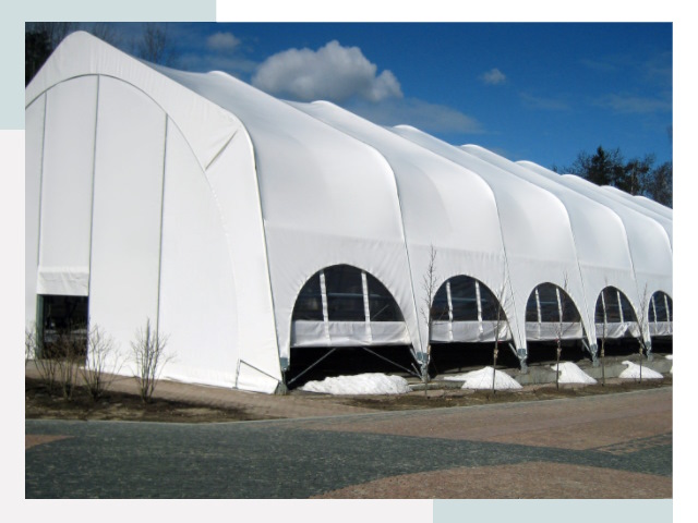 Каркасно-тентовые сооружения в Шумерле