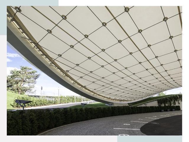 Мембранные конструкции в Шумерле