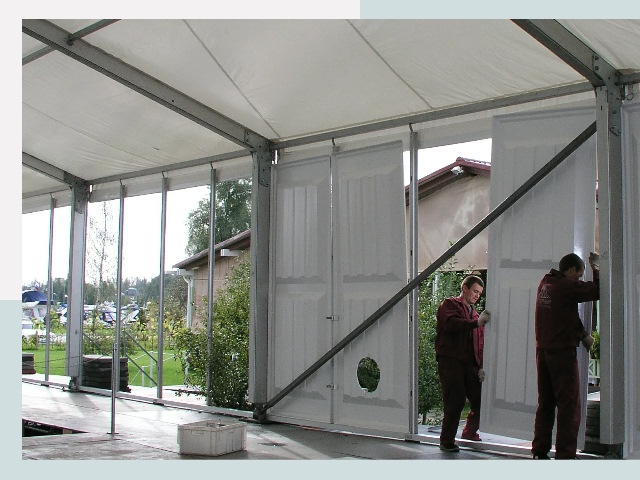 Быстро сборные шатры в Шумерля от 652 руб. за м²