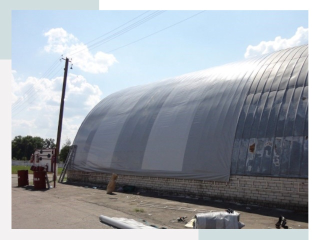 Ремонт ангаров в Шумерле