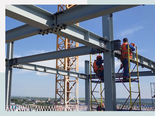 Монтаж металлоконструкций в Шумерле