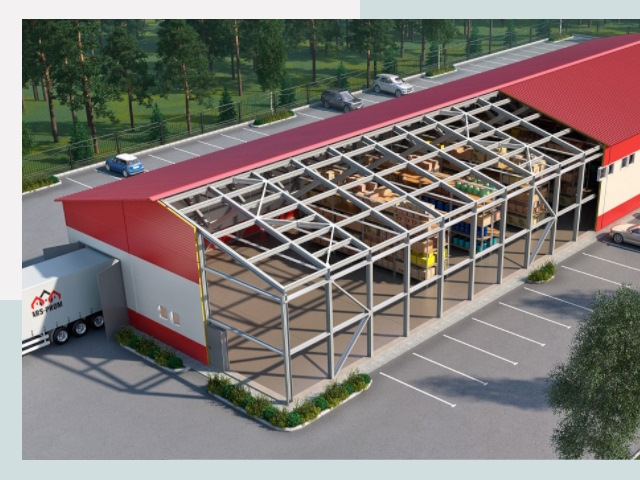 Проектирование ангаров в Шумерле от 652 руб.