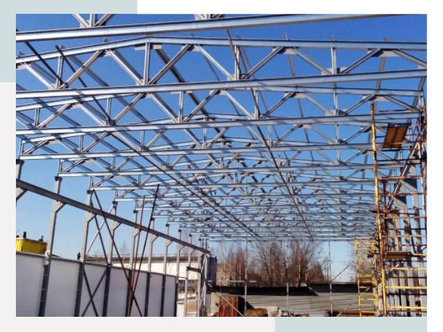 Металлокаркасы для складов в Шумерле